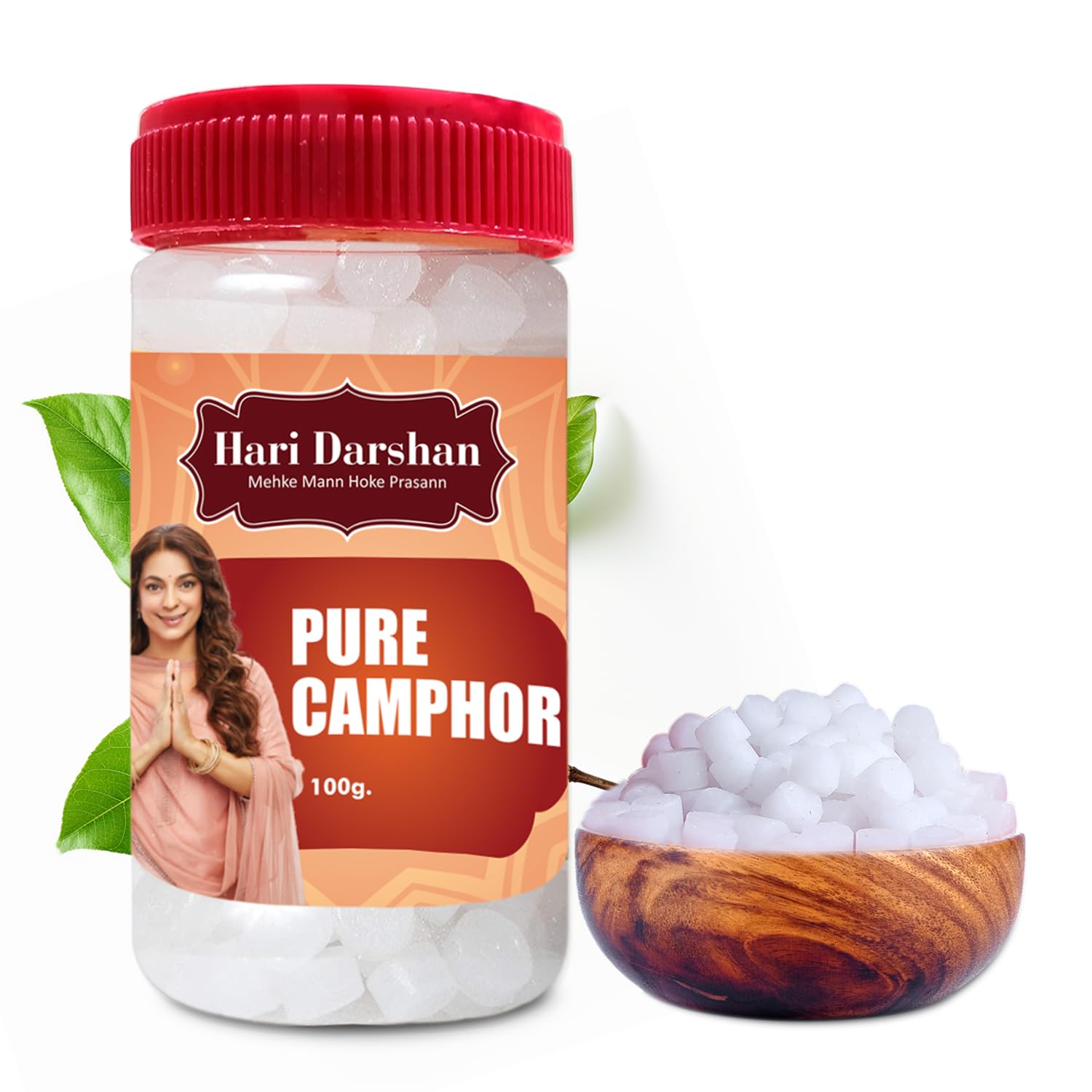 Hari Darshan Pure Camphor Tablets (100g) | Natural Camphor for Pooja & Havan | Camphor for Air Purification & Aromatherapy Camphor for Spiritual Use-image-27
