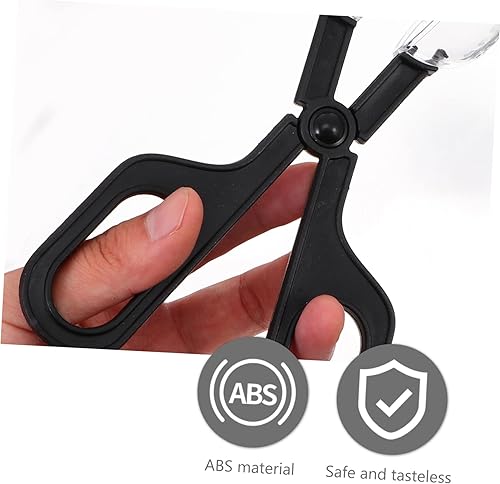 Miniatura 3 de POPETPOP 4 piezas de hámster con clip para desechos de mascotas, para baño, cucharas de excremento de mascotas, eliminación de desechos de mascotas,