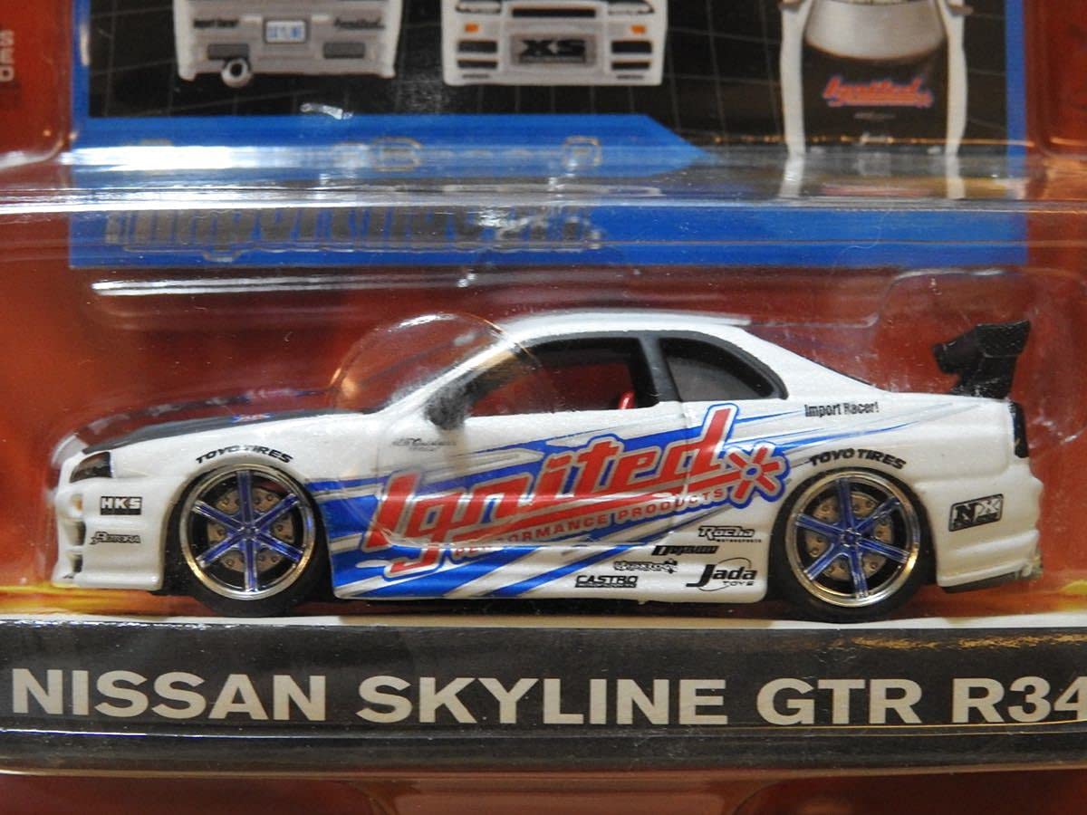 Amazon.co.jp: JADA Toys 1/64 Import Racer! Nissan Skyline GT