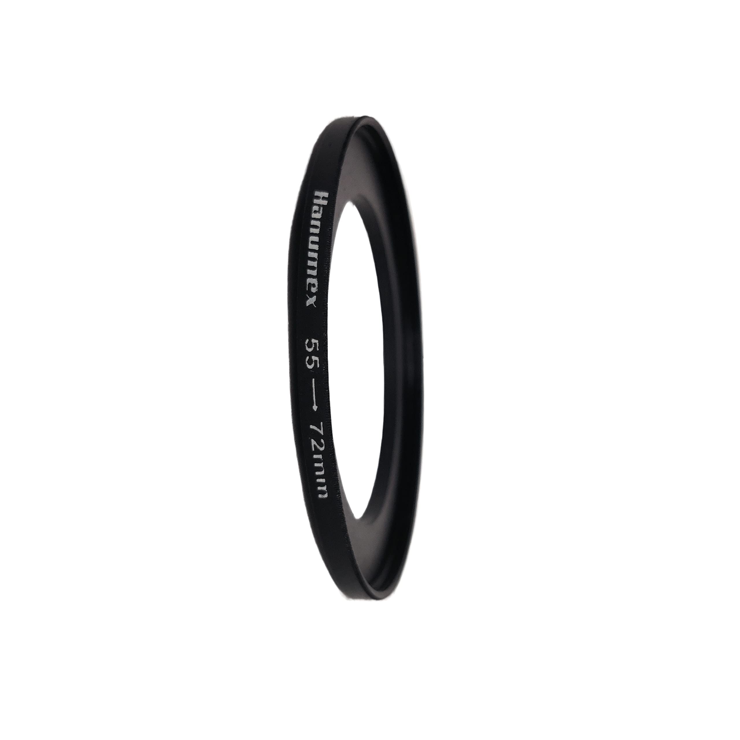 Hanumex® 55-72mm Step-Up Ring Adapter (55mm Male to 72mm Female) | Professional Filter Adapter for ND, UV, CPL, Infrared Filters | Durable Precision-Machined Metal Construction | DSLR/Mirrorless Lens-picture-20