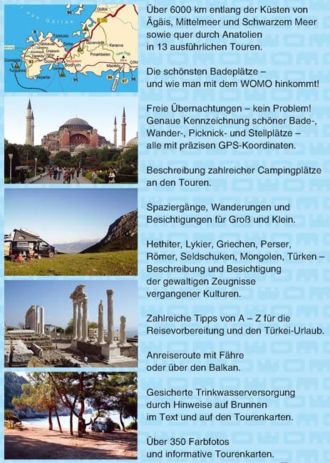 Mit dem Wohnmobil durch die Türkei: Teil 1: Der Westen (Womo-Reihe, Band 49)