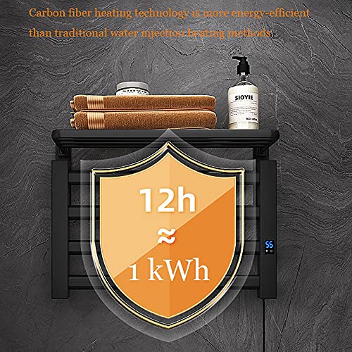 Chauffe-serviette électrique 80W LWX Smart : l'élégance technologique d'une structure compacte