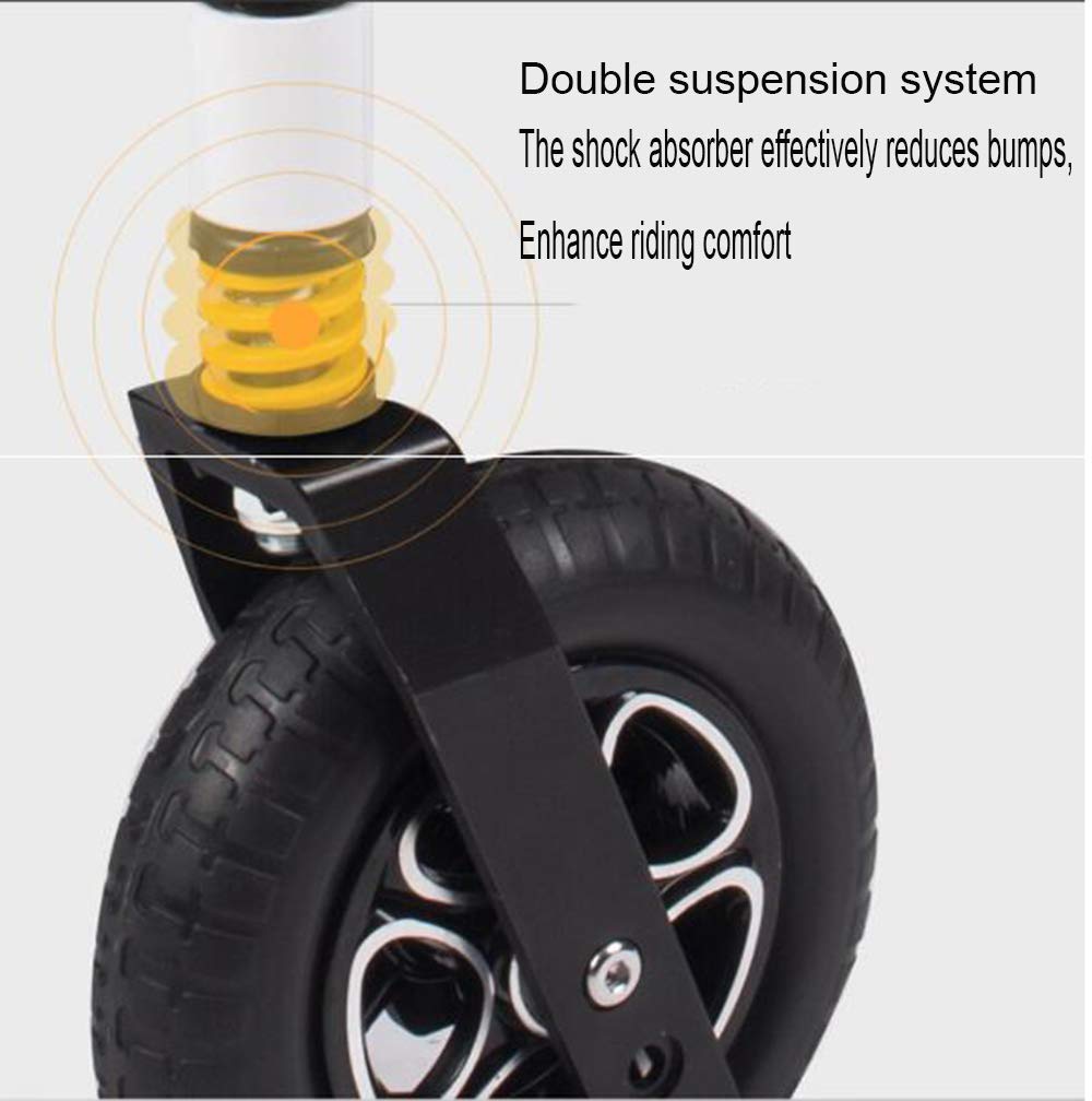 Sedia a rotelle Pieghevole Sedia a rotelle elettrica Sedia a rotelle Telaio in Alluminio 5513 Batteria al Litio Sedia a rotelle Portatile per disabili, A