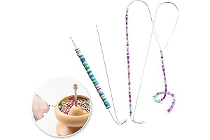 Hobbyworker 4 Pcs Bead Spinner Needles