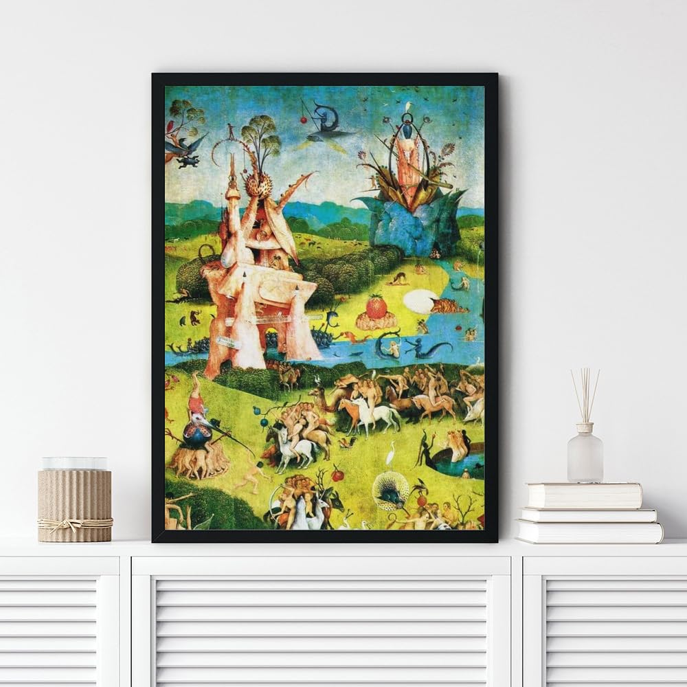 Amazon.co.jp: レトロなヒエロニムス・ボッシュのポスターと
