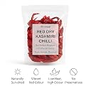 Minimal Whole Dried Kashmiri Chilli 200g Pack, Sun-Dried, Mild Spicy & Natural Red Color | Premium Indian Chilli for Curries, Biryani & Gravy gallery image