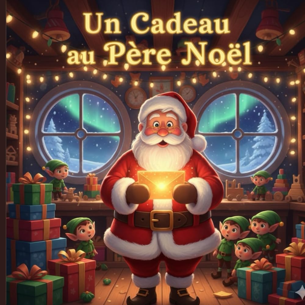 Un Cadeau au Père Noël: Un conte de Noël tendre et magique sur le vrai sens du don