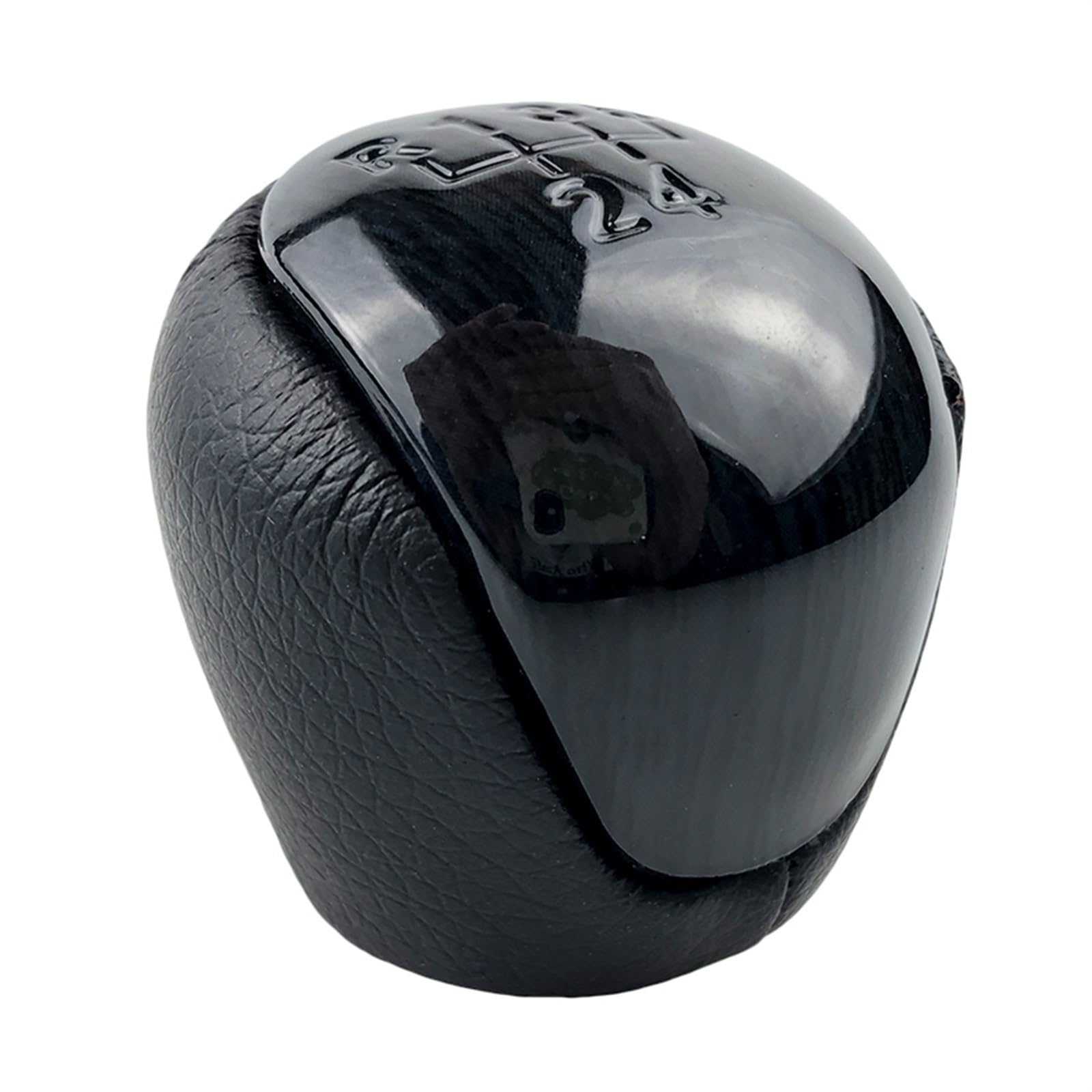 HSUKIHO Car Shift Knob Cover for Kia for Forte for Cerato for Koup (2009-2013) 5 Speed Gear Shift Knob Car-Styling Shifter Lever Handball(Black)