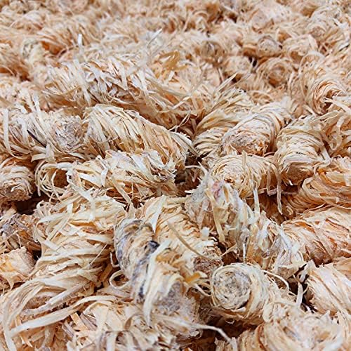 FLAMMBURO Fabryka sprzedaż ekologiczna wełna do rozpałek (10 kg) *nowość* ok. 800 sztuk, długość cięcia ok. 6 cm, wełna drzewna, brak chemii, nietestowana na zwierzętach, ekologiczna podpałka