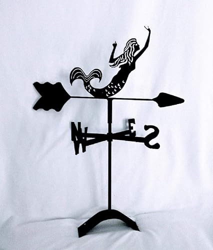 Sirena Montaje en Techo Veleta Negro Aspecto de Hierro Forjado