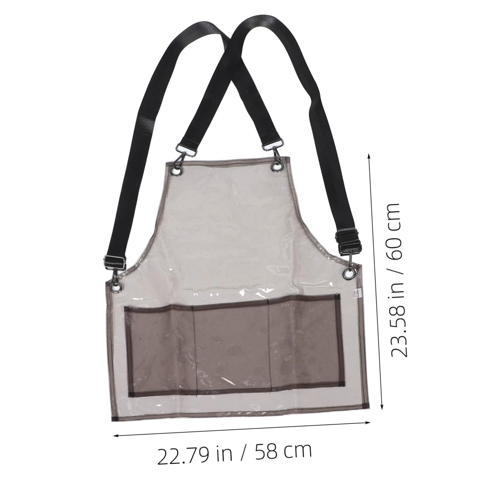 Delantal de Cocina Negro de Tpu Resistente al Agua Aceite
