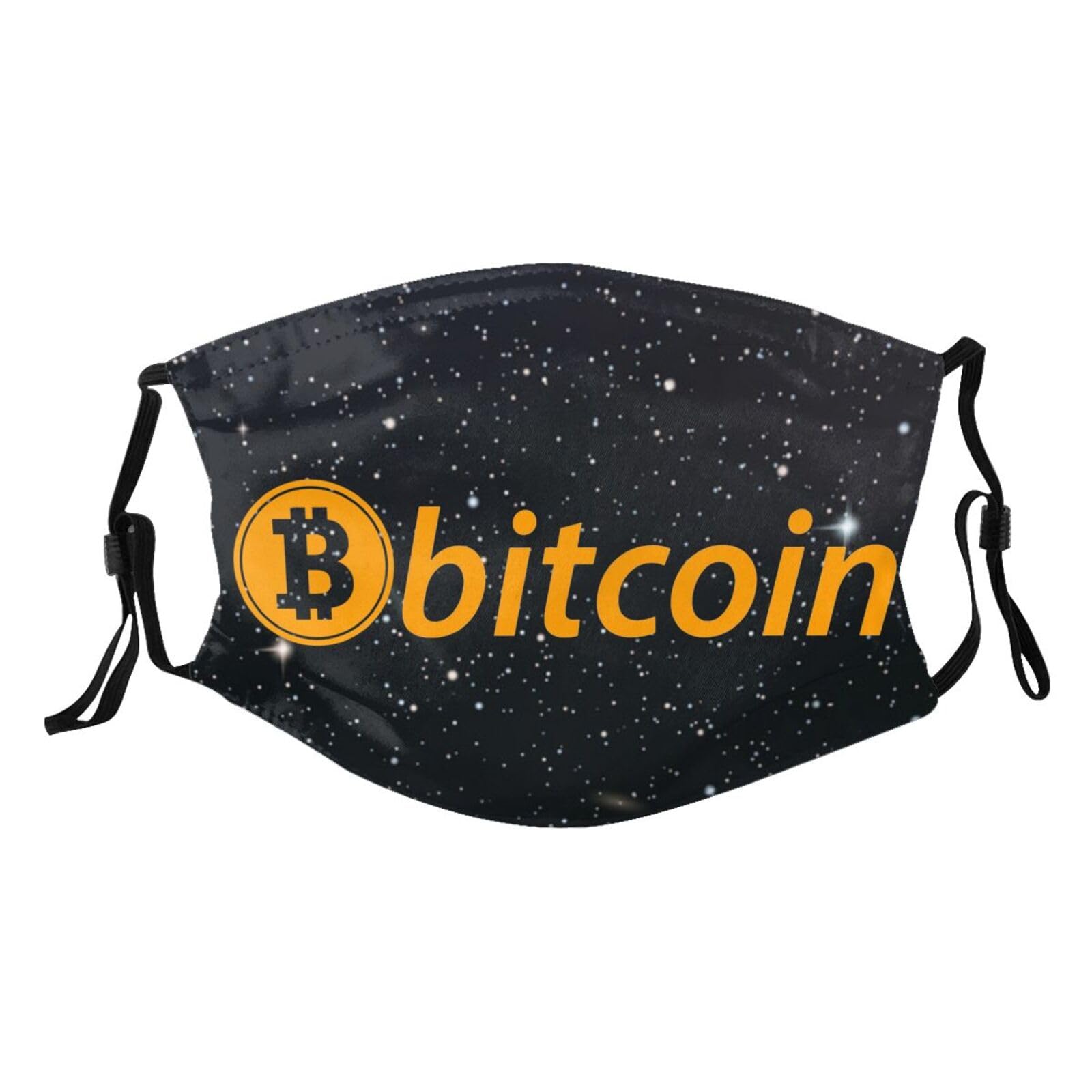 Bitcoin symbol Adult Dust Mask Adjustable Dust Face with 2 Filter