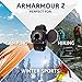 Sun Company ArmArmour 2 - Shielded Wrist Thermometer & Rugged Tactical Zulu Strap | Snowsport Wrist Thermometer with Protective Cover | Easy to Read