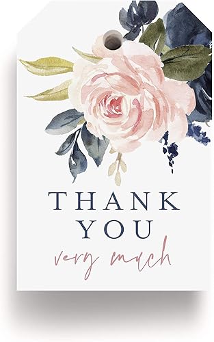 Bliss Collections Etiquetas de regalo, etiquetas de agradecimiento, regalos de temporada, fiestas y celebraciones, etiqueta de regalo de 2.5 x 2.5