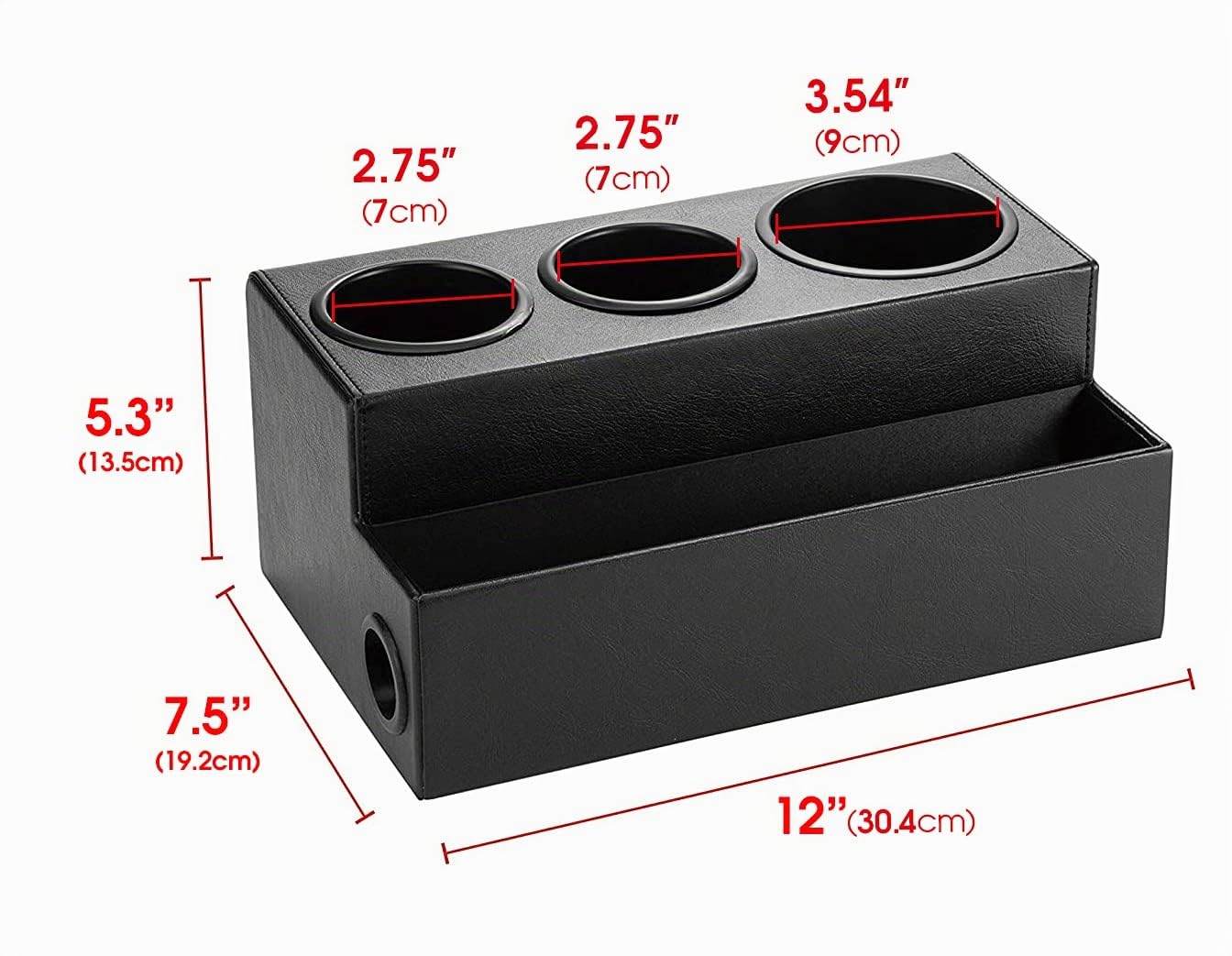 JackCubeDesign Porta-phon Strumento per la cura dei capelli Strumento per la cura del prodotto Articoli da bagno Accessori Porta-vassoio per ripiano del bagno Controsoffitto con 3 fori (nero)- MK154C