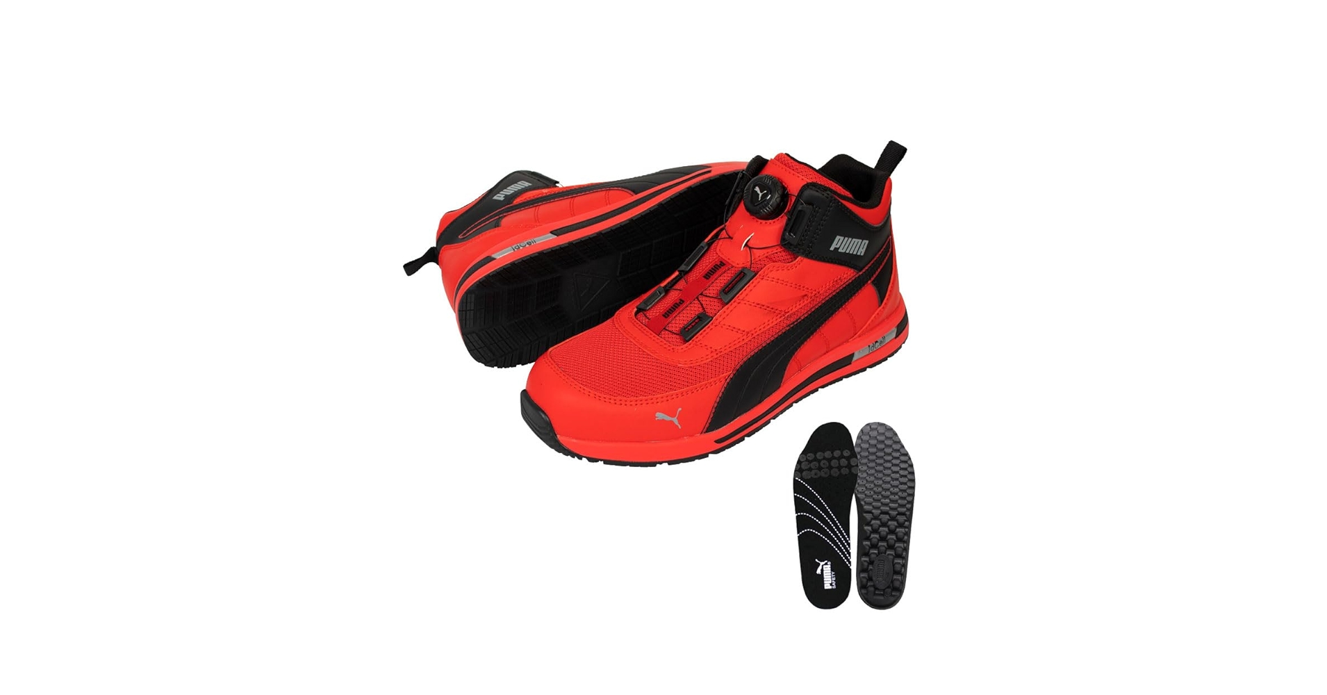 Amazon.co.jp: [プーマ] 安全靴 スイッチバック レッド ディスク