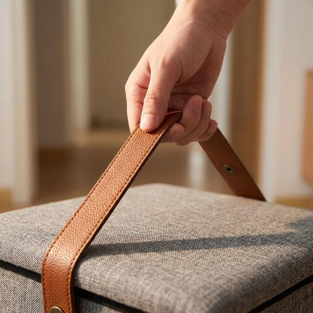 Escalera para Perros Pequeños, Rampa para Gatos con Almacenamiento, Escaleras Plegables para vía Sofá