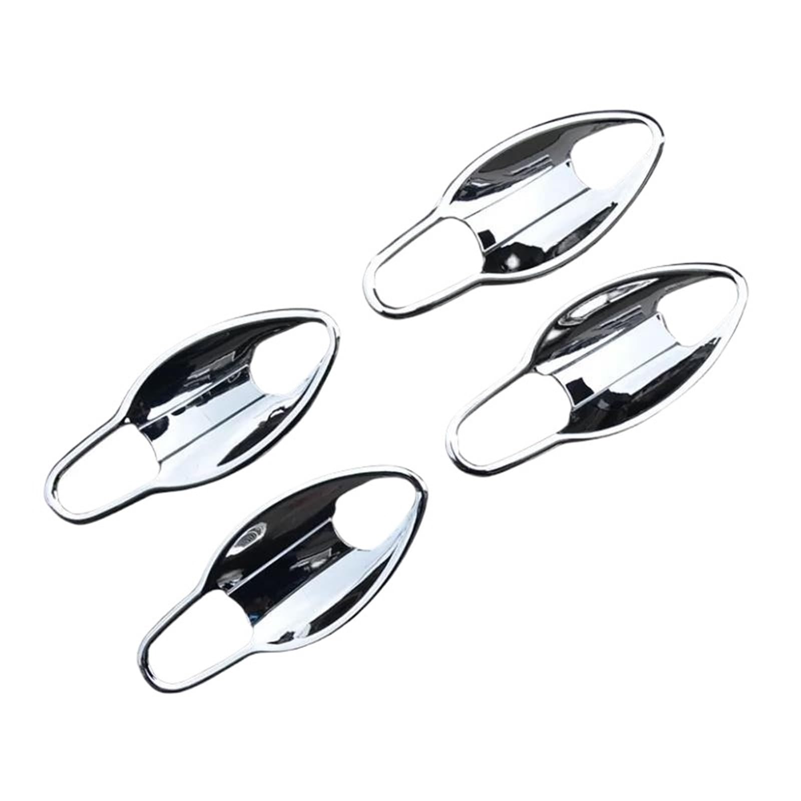 Atgcbcauf Silver Bowl Car Door Handle Covers Bowl Decor Trim For Cr-V Crv 2012-2016 Car Exterior Door Handles