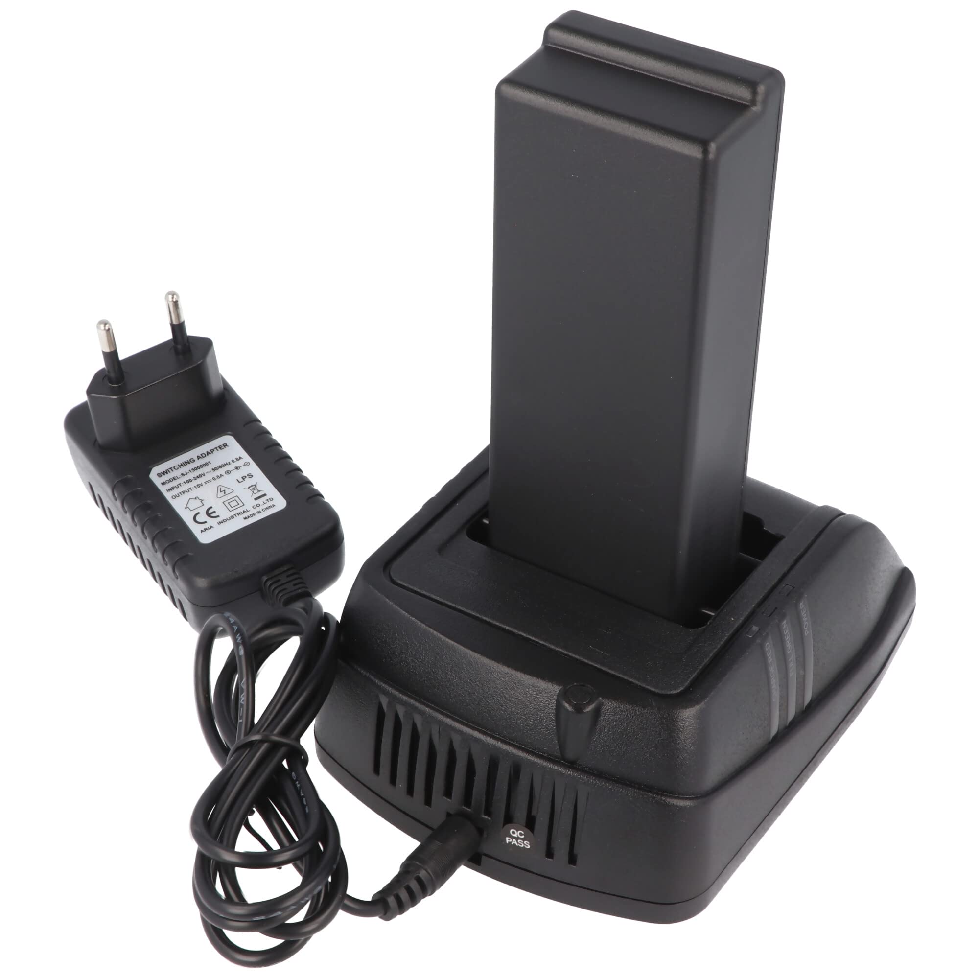 Chargeur pour kranakku 590 palfinger 960 avec focntion décharge avec adaptateur secteur