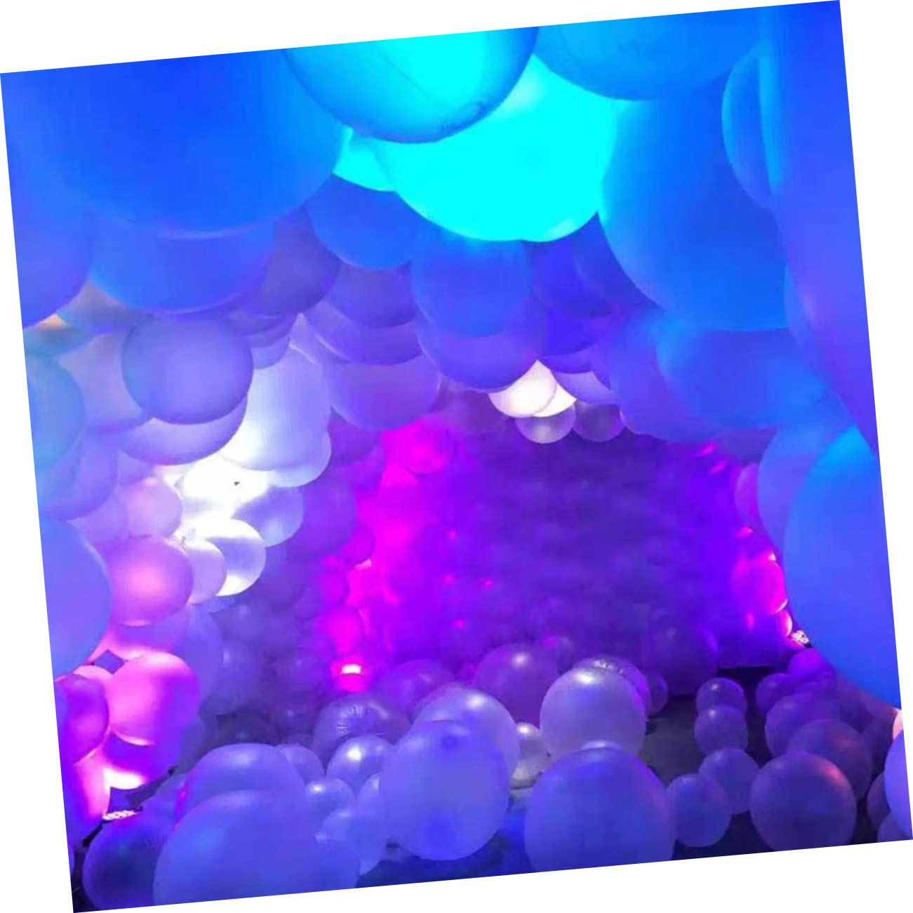 KOMBIUDA 10Pcs Multi Function Inflatable Beach Balls for Portable Balls for Pool and Outdoor Parties Scratch Resistant Versatile Play for Throwing Catching and Kicking Activities