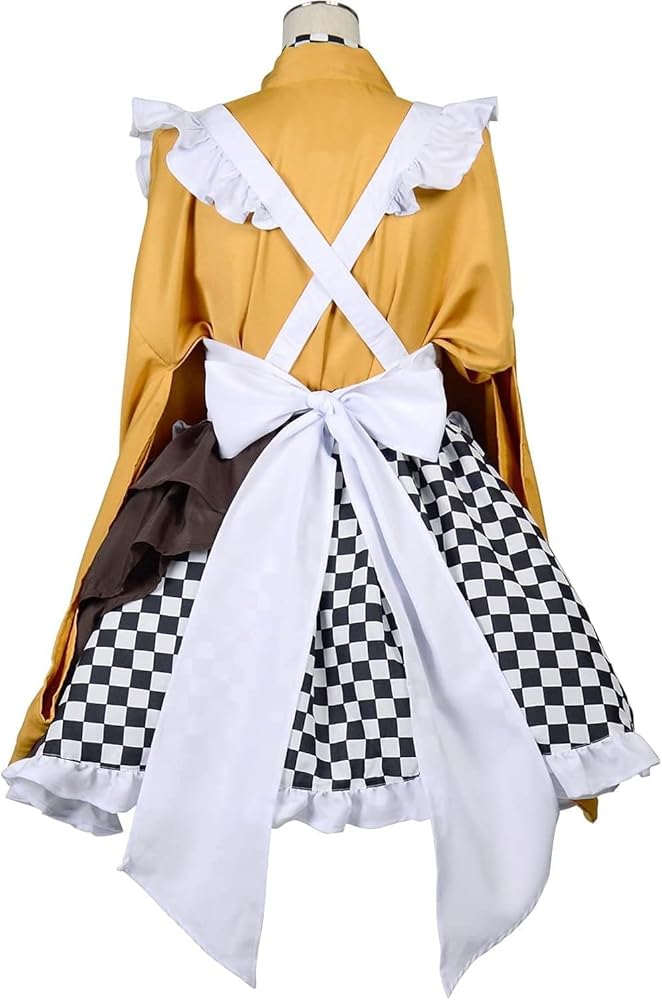 Amazon.co.jp: [hira] 大正浪漫 和風 メイド服 コスチューム