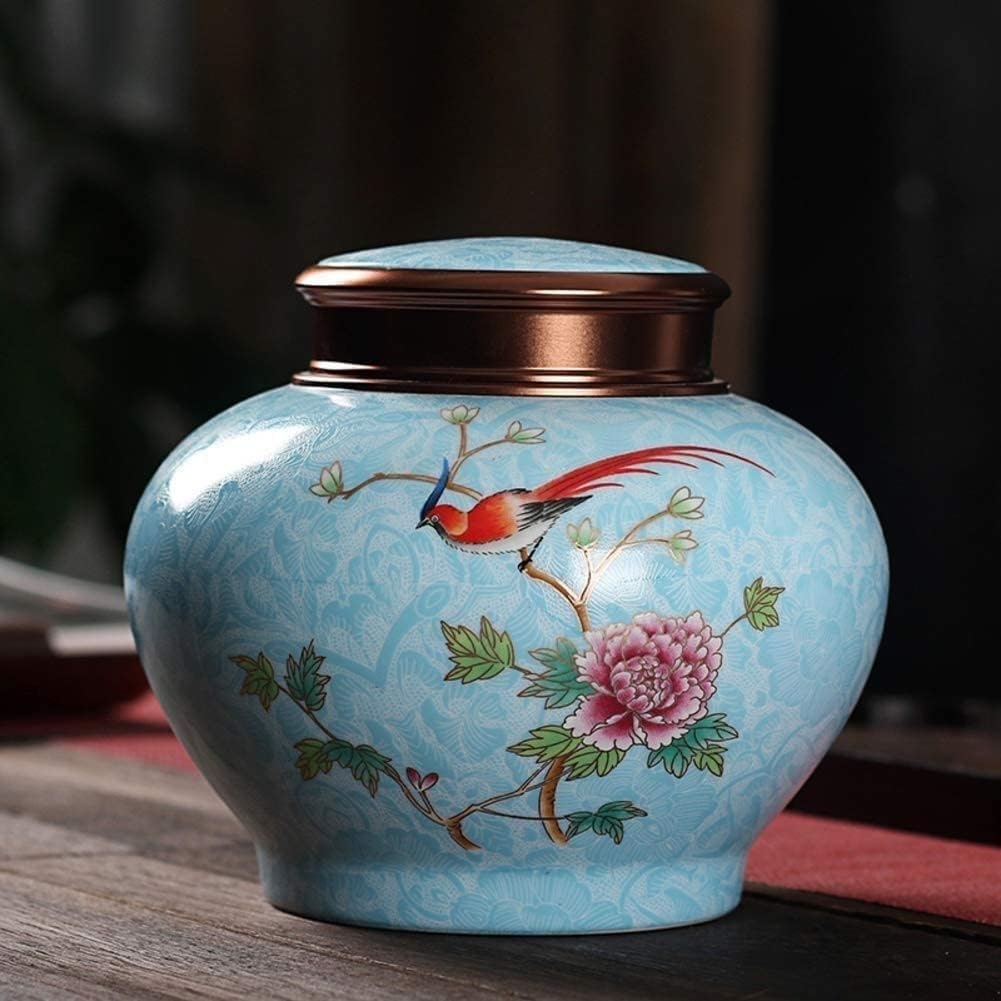Vase Desktop Porcelain Vases Ginger Jar Home Table Ceramic Chinese Centerpieces Decorative B H14xw13cm Rustic Decor(C)