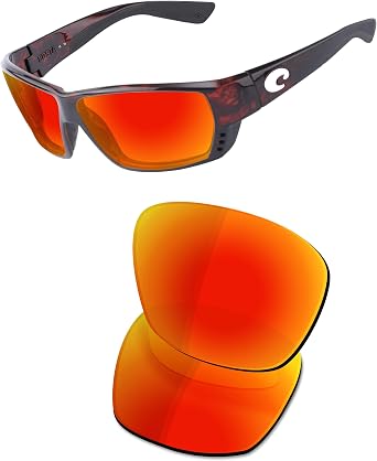 OSharp Replacement Lenses for Costa Del Mar Tuna Alley Sunglasses - UV Protection & Perfectly Fit