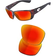 OSharp Replacement Lenses for Costa Del Mar Tuna Alley Sunglasses - UV Protection & Perfectly Fit