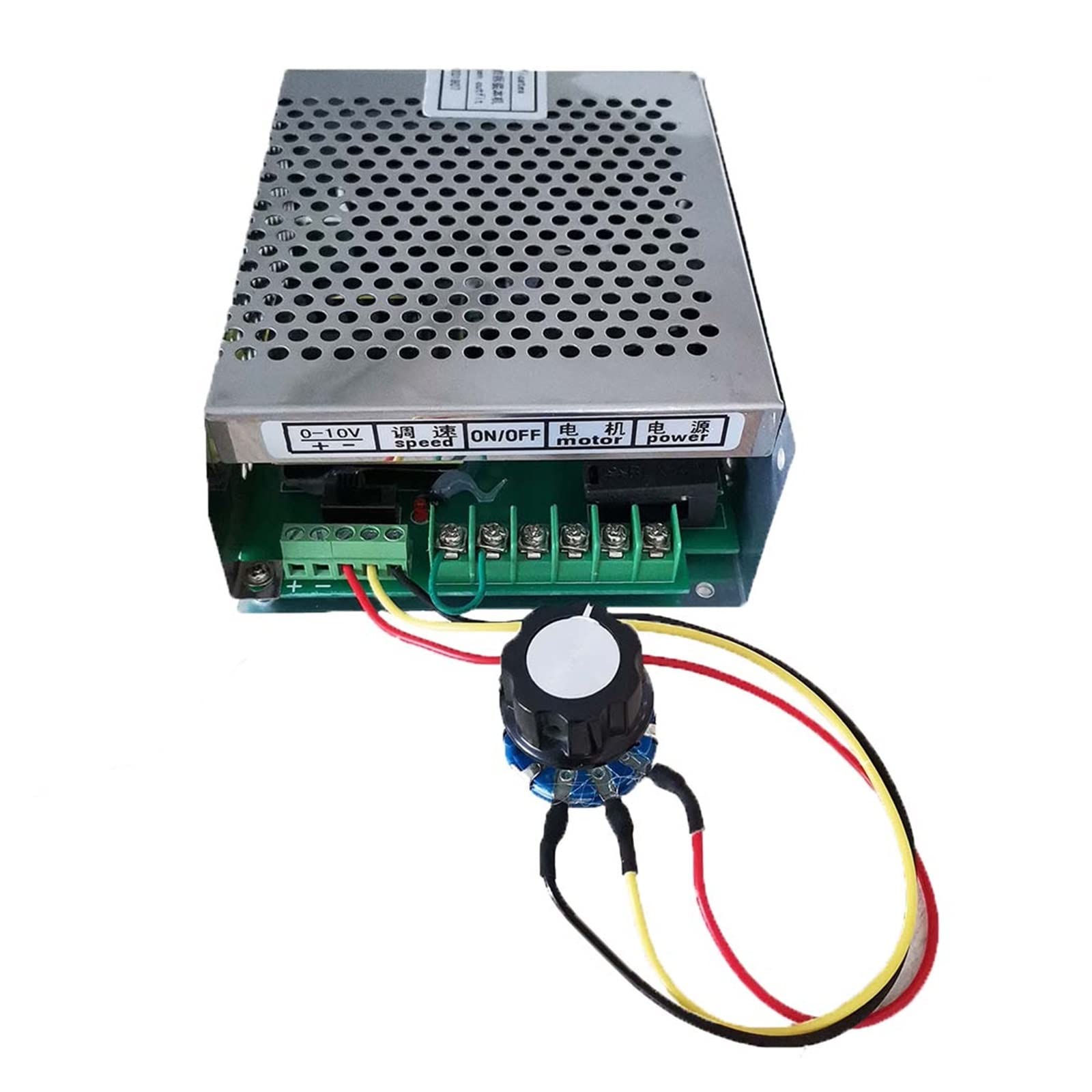 Lloopk Package2 Er16 Cnc Spindle, Air Cooled 0.8Kw 20000Rpm Cnc Spindlemotor Kit Er16/ Chuck 800W Spindle Motor + Power Supply Speed Governor For Engraving(Package2 Er16)