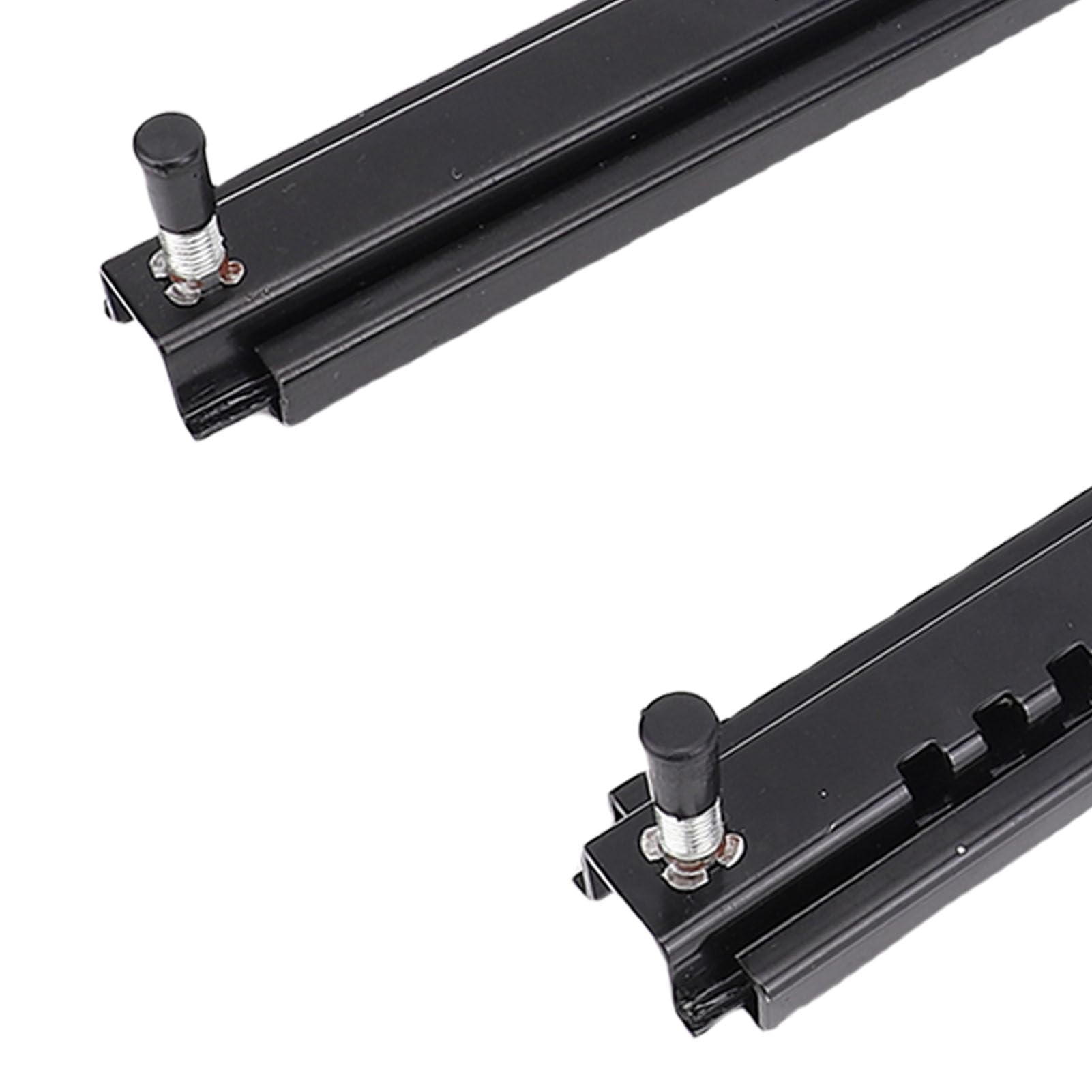 Fydun Juego de Rieles de Asiento Deslizantes Ajustables, Rieles de Acero Laminados en Frío de 320mm para Coche RV