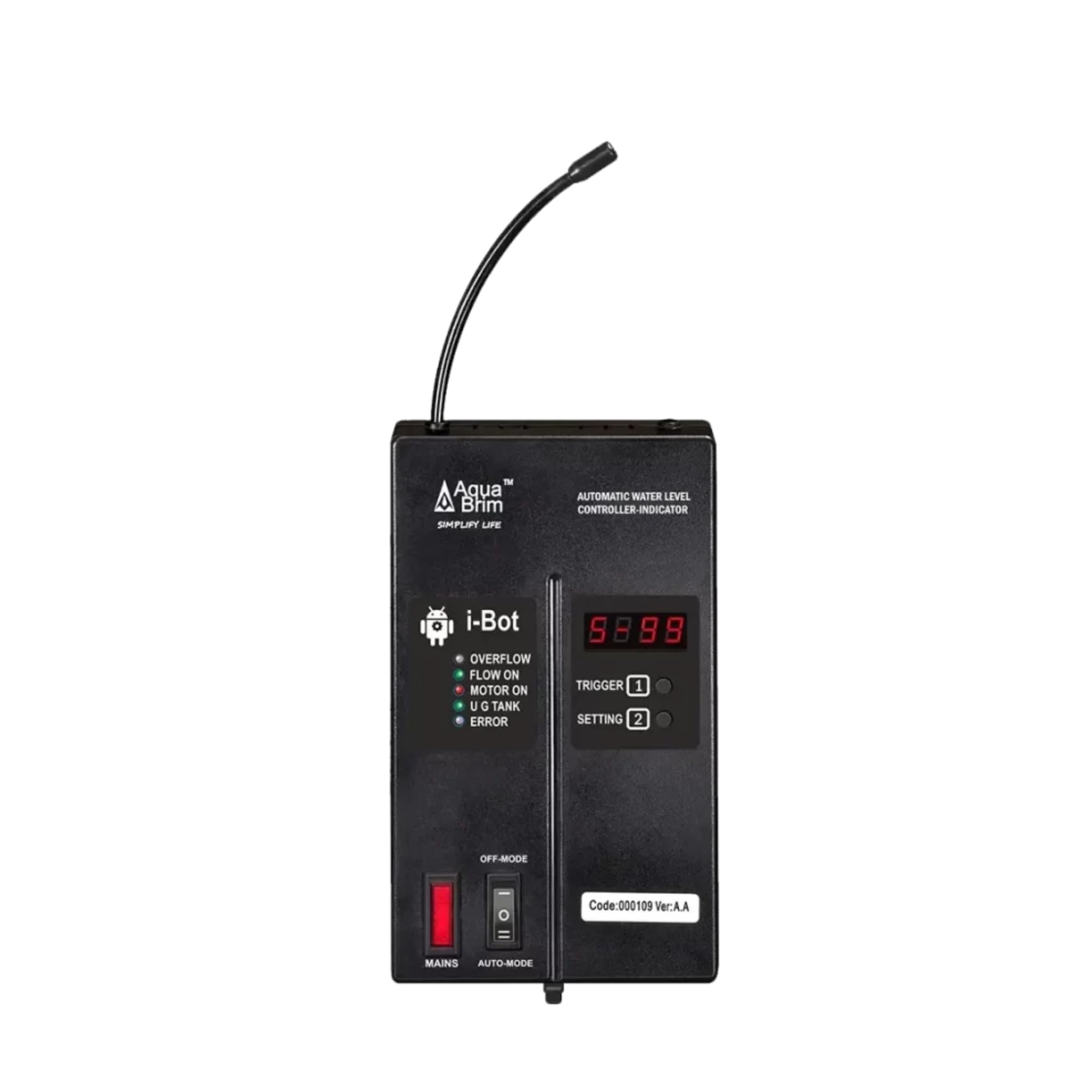 iBot Smart Digital, Automatic Wireless Water Level Controller for UG to OH Tank (Starter Based Motor ).-image-15