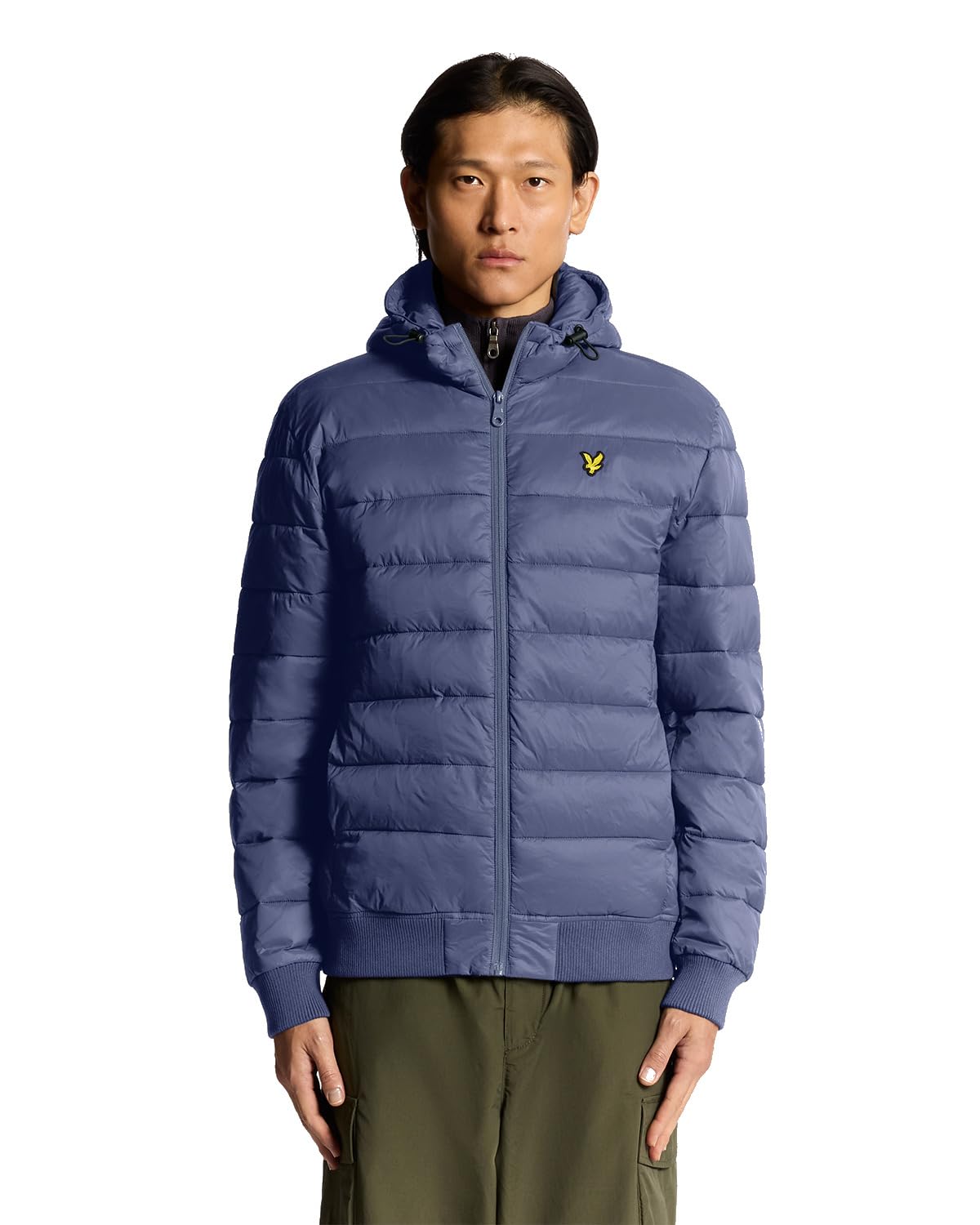 Lyle And Scott Men's Grey Puffer Jacket - Size 42/Regular