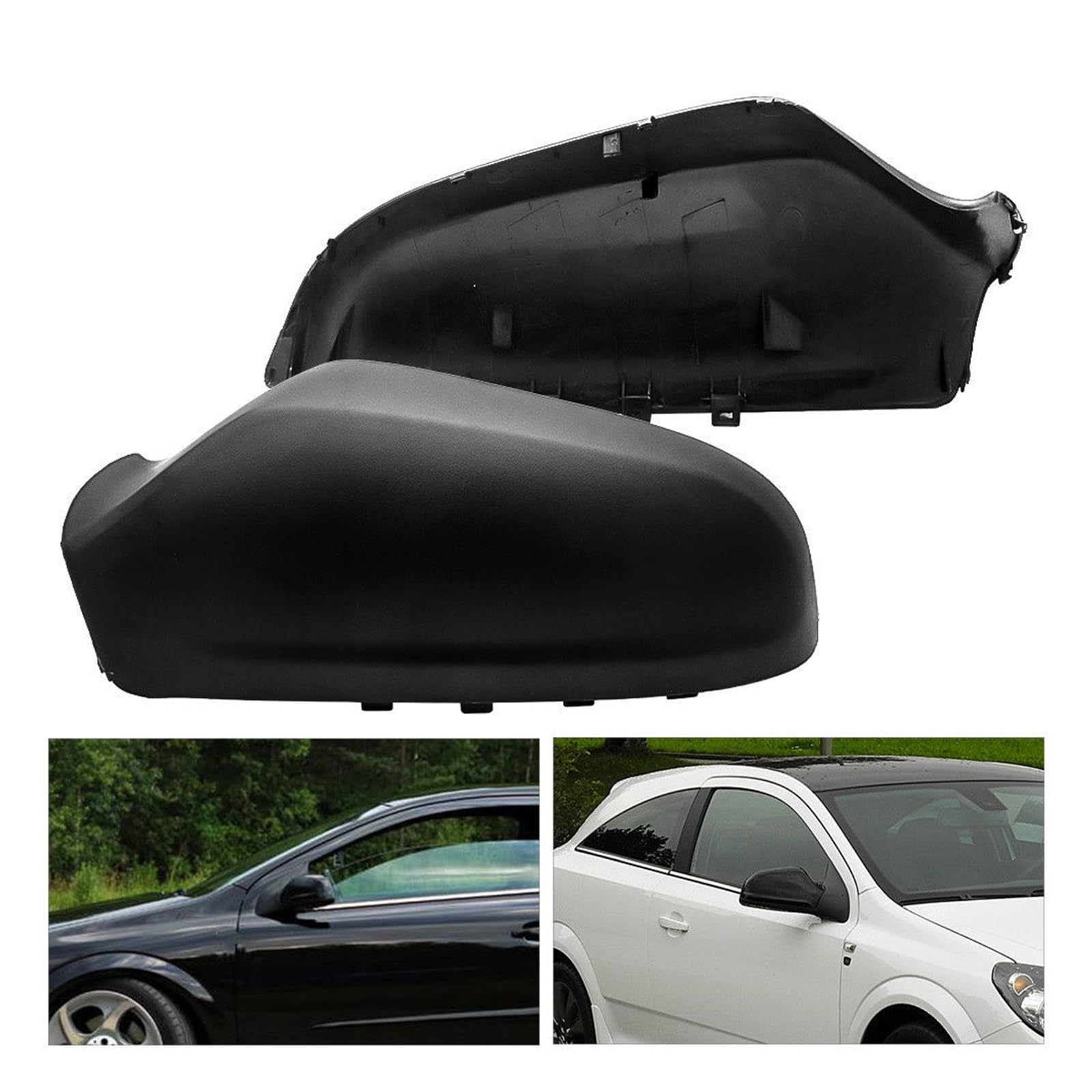 Coque De Retroviseur Exterieur De Voiture Couvercle Capuchon De Retroviseurs Lateraux Gauche Conducteur Compatible Avec Opel OEM 6428755 9142139