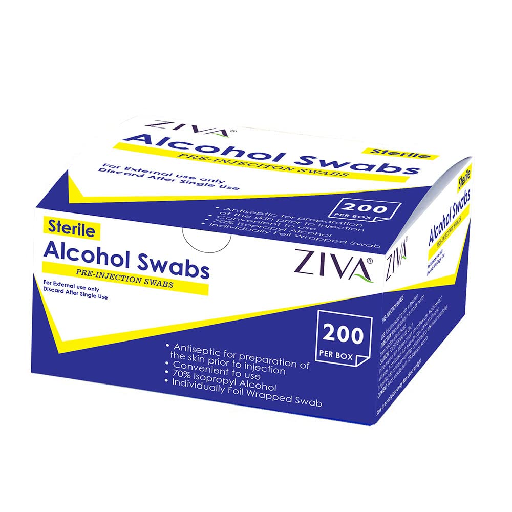 Alcohol Pads, 200 Pieces