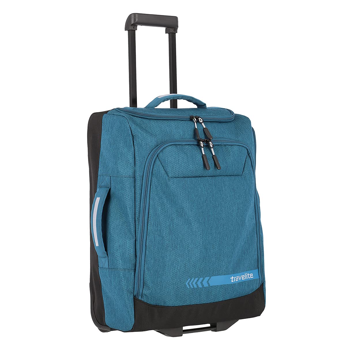 travelite Bolsa de Viaje Trolley con Ruedas pequeña, práctica Funda de Equipaje de Mano para Vacaciones y Deportes, 55 cm, 44 litros