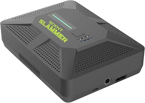 Miniatura 2 de HME Scent Slammer - Dispositivo de mano híbrido de ozono 2 en 1, compacto, potente, recargable, portátil, eliminador de olores de caza para ropa y