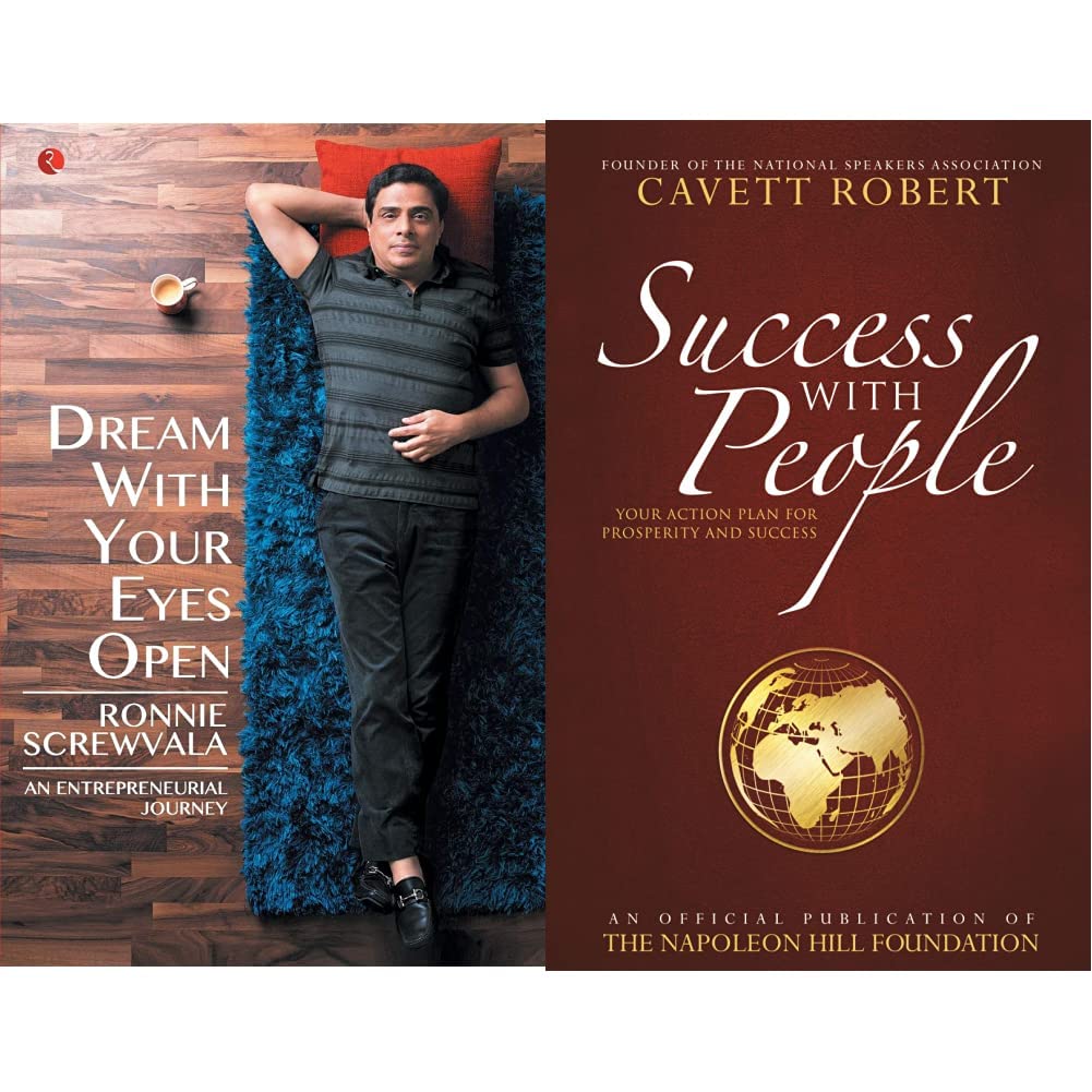 Dream with your Eyes Open +Success With People (Set of 2 Books)