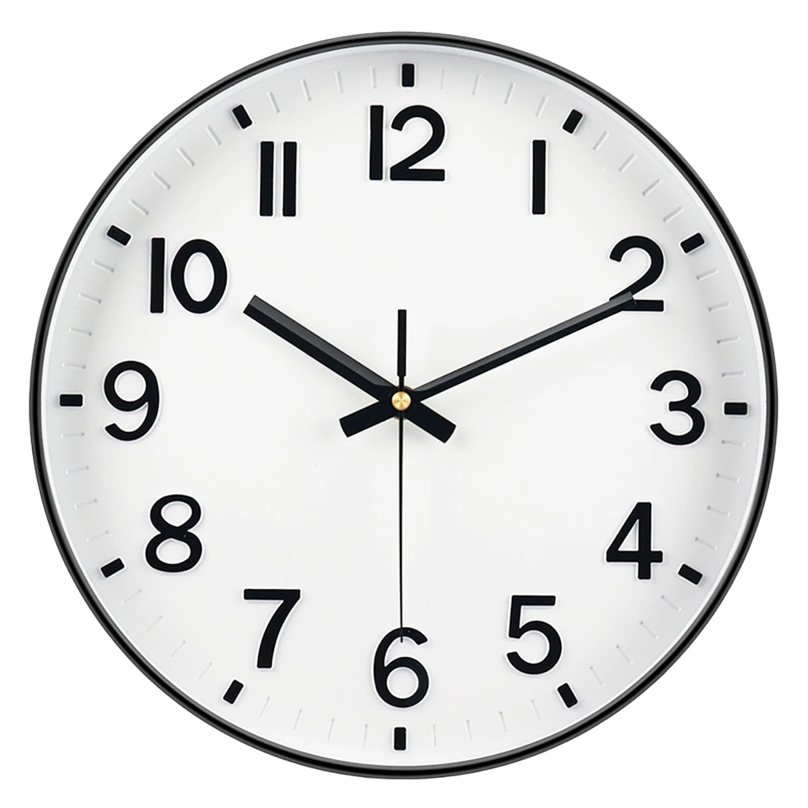 Horloge murale pour salon et bureau au design cubique contemporain