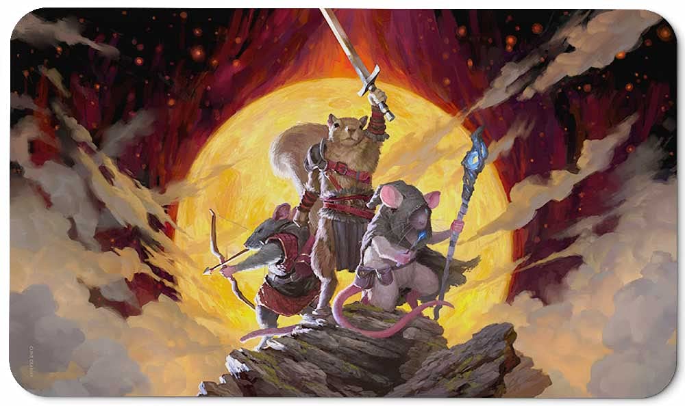 Paramint Quest (Stitched) - MTG Playmat by Clint Cearley - Compatible for Magic The Gathering Playmat - Play MTG, YuGiOh, TCG - Original Play Mat Art Designs & Accessories