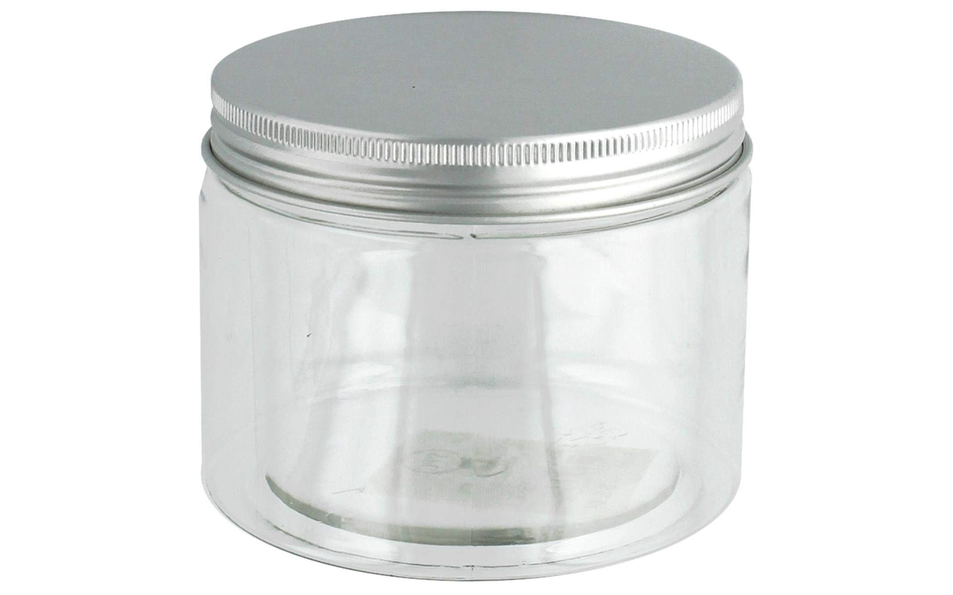 Sierra Pacific Crafts SPC Plastic Jar W/Lid 3.5x2.88"