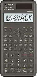Calculadora científica Casio FX300MSPLUS2, 2ª edição, 1 x 7,6 x 16,3 cm, preto