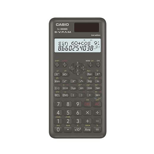 Casio fx-300MSPLUS2 2nd Edition, Standard Scientific Calculator