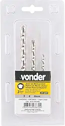 Vonder, Jogo De Brocas Para Concreto, Com Ponta De Metal Duro, 5 Mm A 8 Mm, Com 3 Peças.