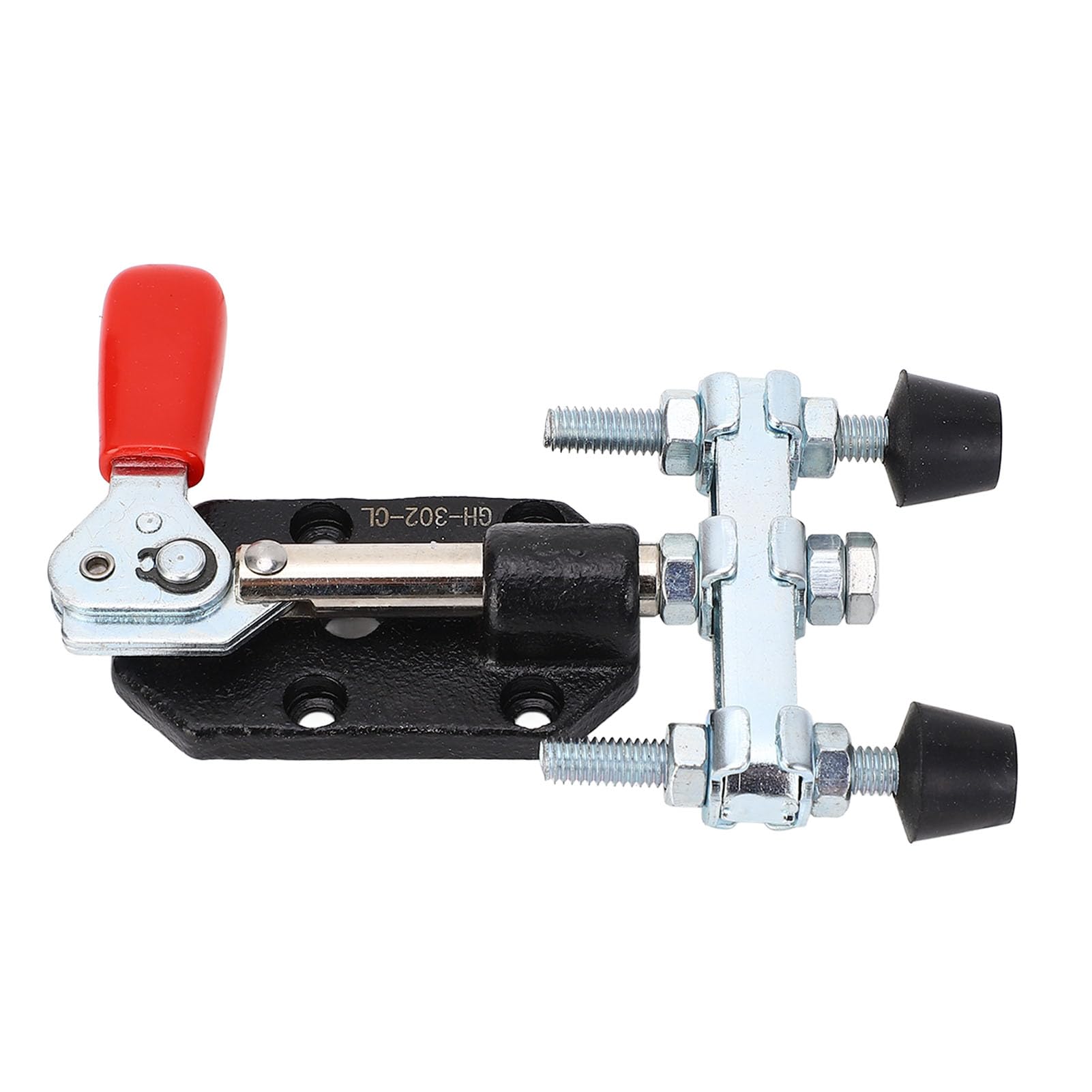 Push Pull Quick Release Toggle Clamp, Push Pull Clamp High Carbon Steel Toggle Clamp Non Slip 20mm Stroke 90kg Force for Machine, Hardwareclampvise