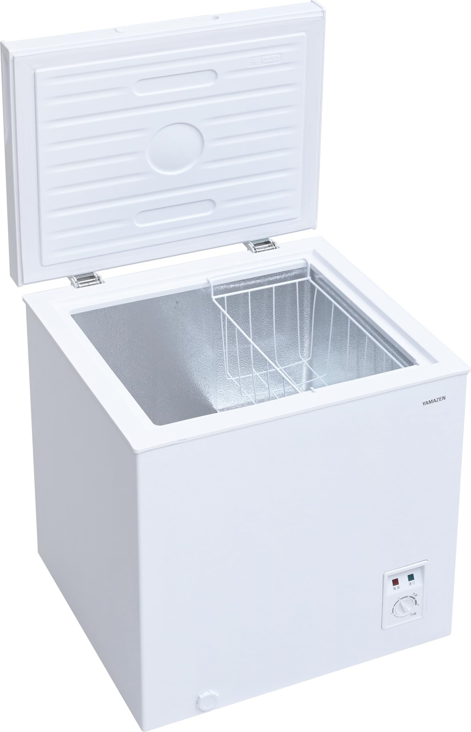 Amazon.co.jp: 冷凍庫 66L 上開き YF-C70(W) ホワイト 一人暮らし 静音