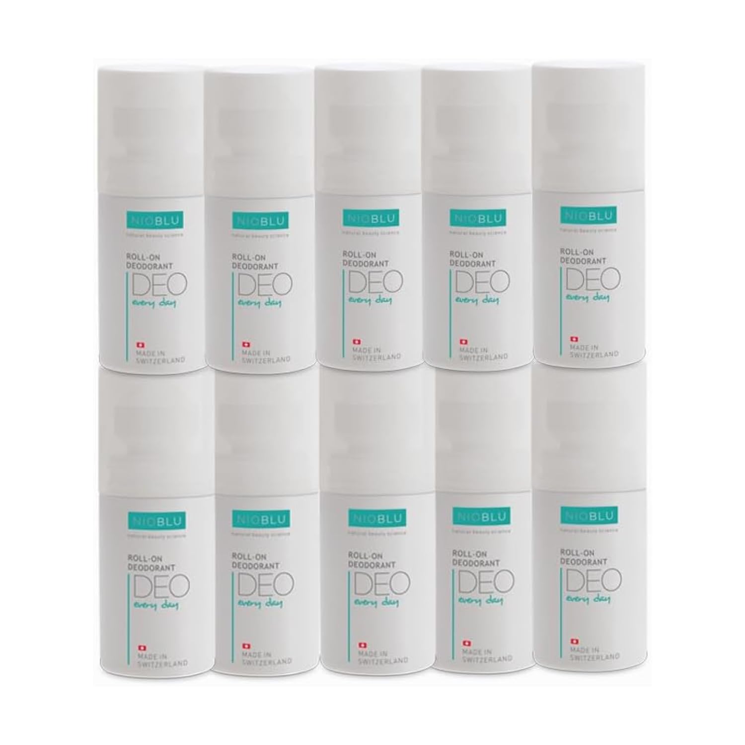 Deodorante Roll-On 10 pezzi da 50 ml – Protezione Delicata per Tutti i Tipi di Pelle