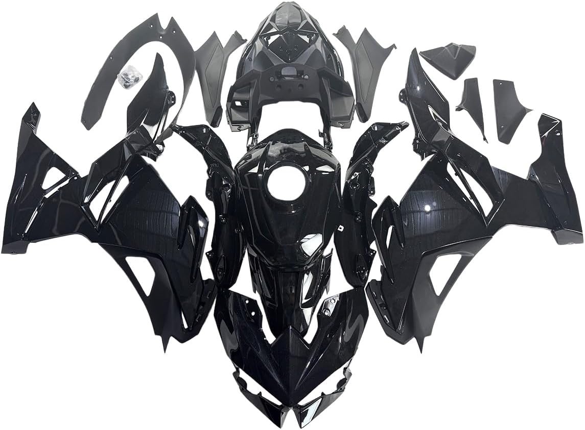 ABS Plastic Black Fairing Kit Fit for Kawasaki Ninja 500 EX500 2024 2025 Fairings EX 500 24 25 Injection Bodywork Body Frame Panel
