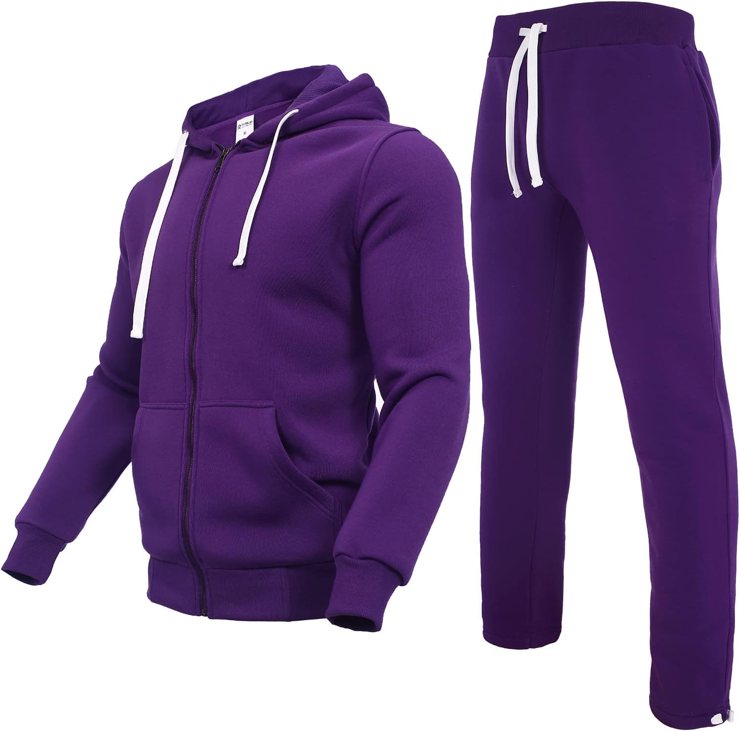 Men's Tracksuits Sweatsuits 2 Piece Casual Sweat Jogging Suit Set Athletic Full Zip Hoodies and Sweatpant Outfits