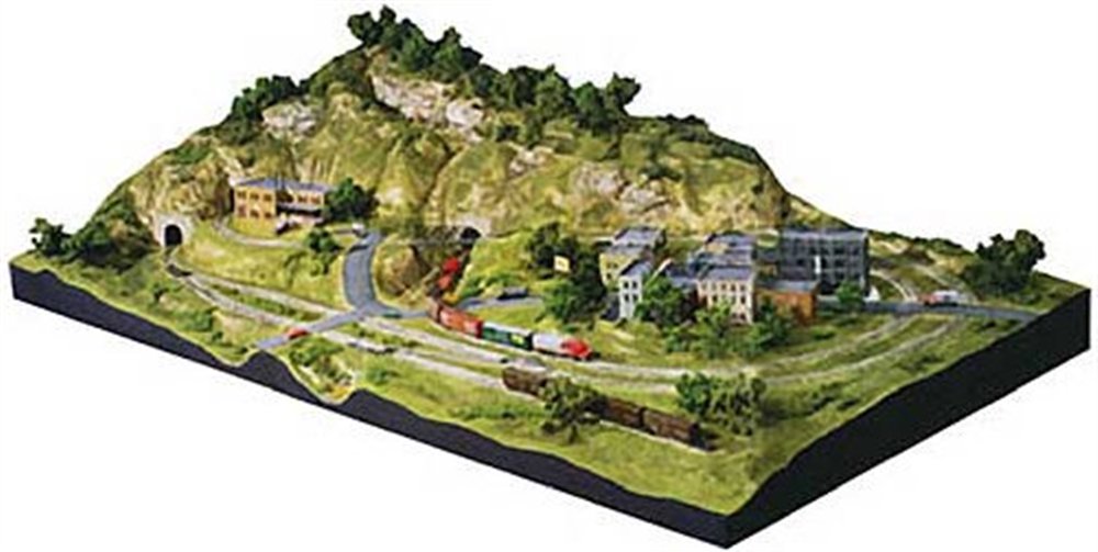 Woodland Scenics N Scale Scenic Ridge Layout Kit