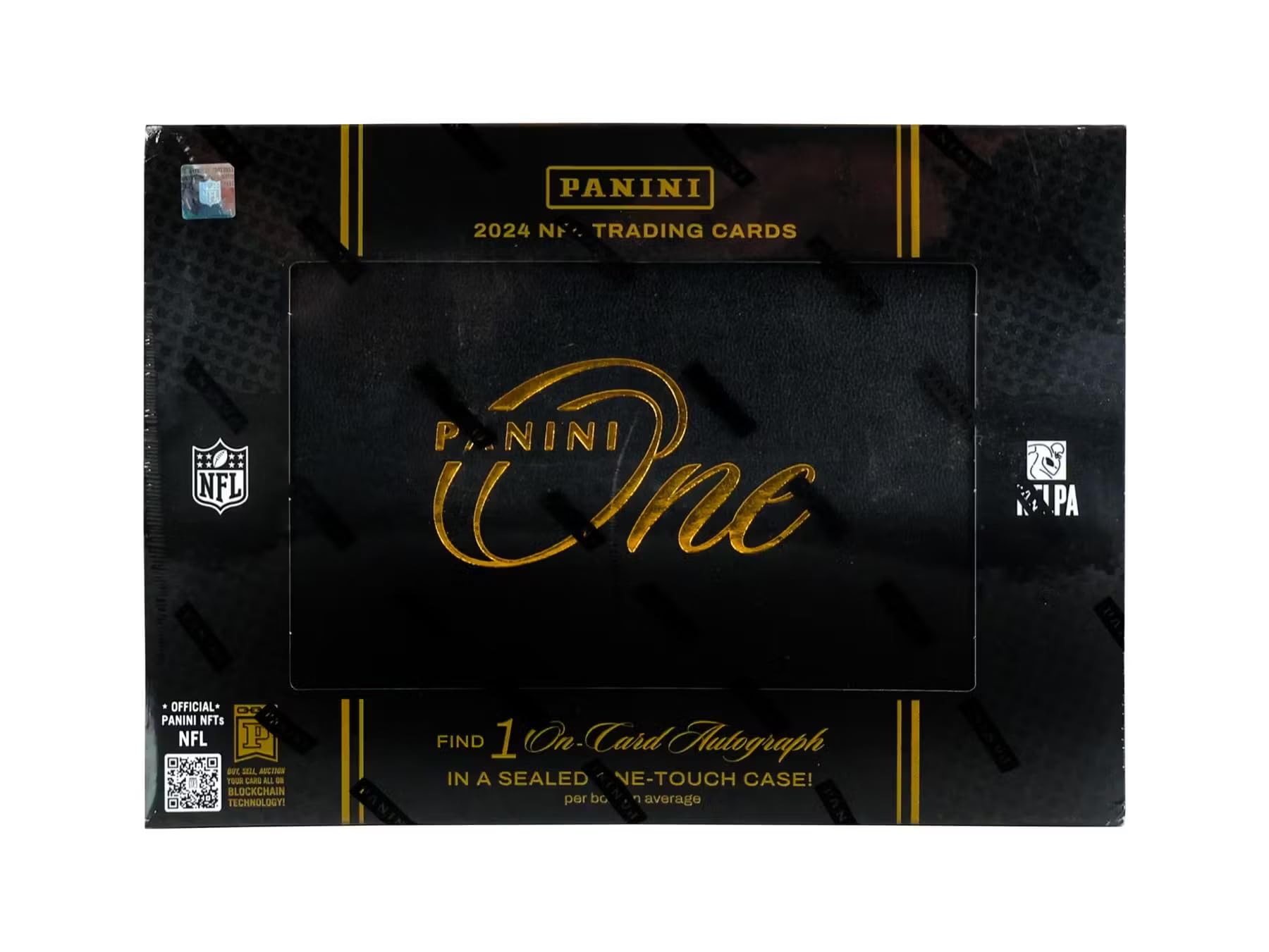 2024 Panini One Football Hobby Trading Card Box (1 Autograph or Autograph Memorabilia Card Per Box)